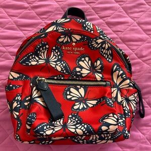 Kate Spade mini Butterfly backpack
